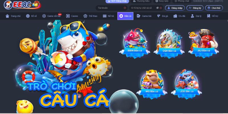 Hình thức trò chơi bắn cá đổi thưởng